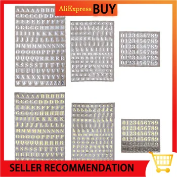 5Pcs 3MmตัวอักษรตัวอักษรChunky Glitterอีพ็อกซี่เรซิ่นตกแต่งสติกเกอร์EngkishตัวอักษรตัวเลขUV Epoxyเรซิ่นFillings