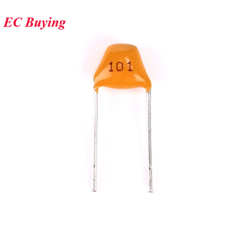 50Pcs 50V 20PF~4.7UF Monolithic Ceramic Chip Capacitor MLCC Multi-layer Ceramic Capacitor 5.08mm Pin Pitch 100NF 22NF 1UF 4.7UF