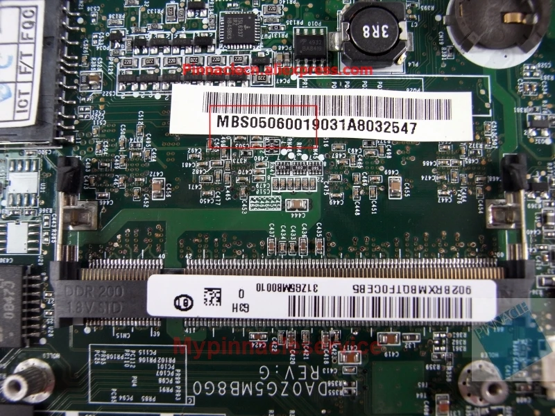 MBS0506001 Motherboard for Acer aspire ONE A150 31ZG5MB0010 ZG5