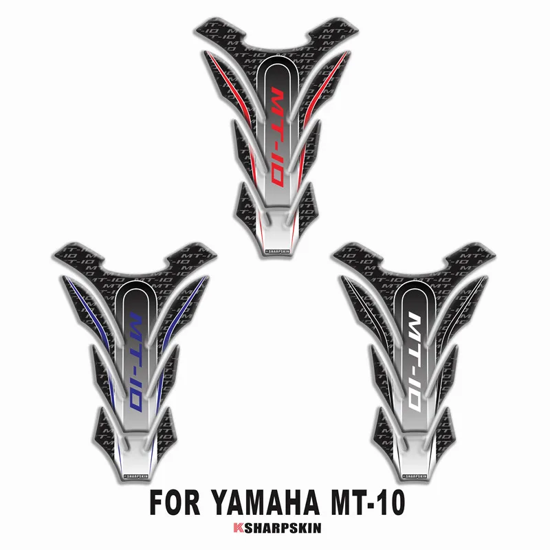 

Motorcycle sticker 3D fuel tank pad protective decorative decals and stickers For YAMAHA MT-10 MT10 MT 10