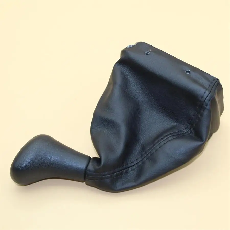 6 Speed Car Stick Gear Shift Knob With Leather Gaiter For Mercedes Benz W202 C (93-01) C208 CLK (97-03) W210 E (95-03) AVANTGARD
