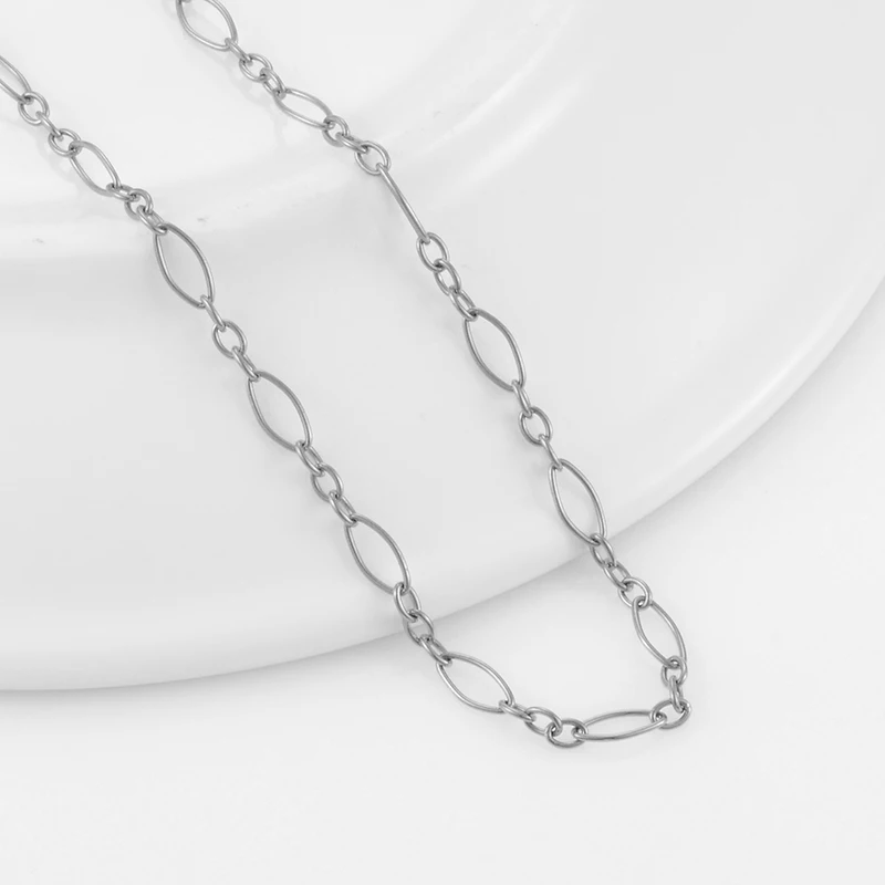 Einfache Damen-Armbänder aus Edelstahl mit beliebtem Verschluss, hochwertiger Schmuck für Frauen – Detail 2