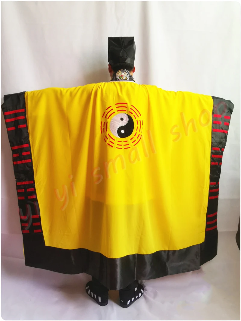 Taoist Robe for Taoist, Red-crowned Crane, Eight Diagrams Robe, Taoist Robe, Taoist High-skill Suit