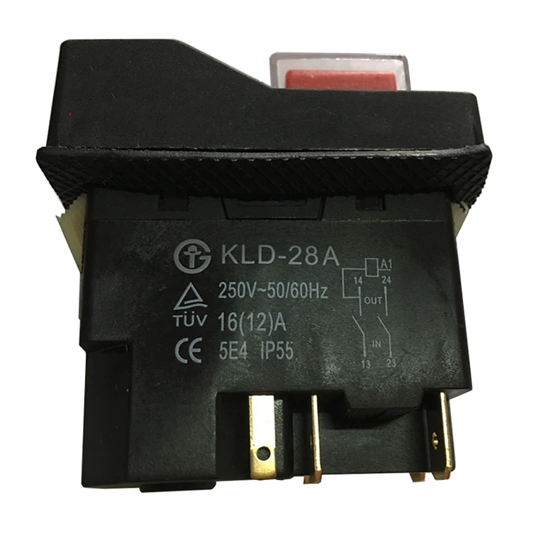 

Waterproof Magnetic Switch KLD-28A KLD-28 Start Self-Locking 250v 16A