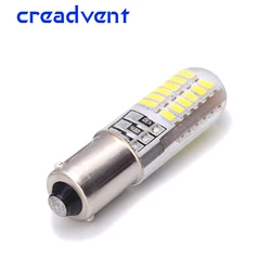 1PCS BA9S/T4W LED silica gel bulb with 24SMD 3014 LED chips for automobile wedge marker car light white 12V