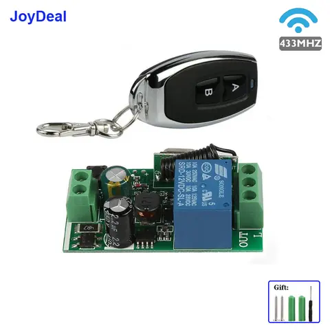 Wireless RF Remote Switch for Lights joydeal