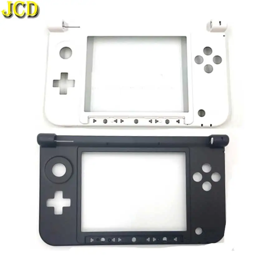 JCD 1 Piece Middle Frame Replacement Kits Housing Shell Cover Case Bottom Console Cover For 3DS XL LL Game Console