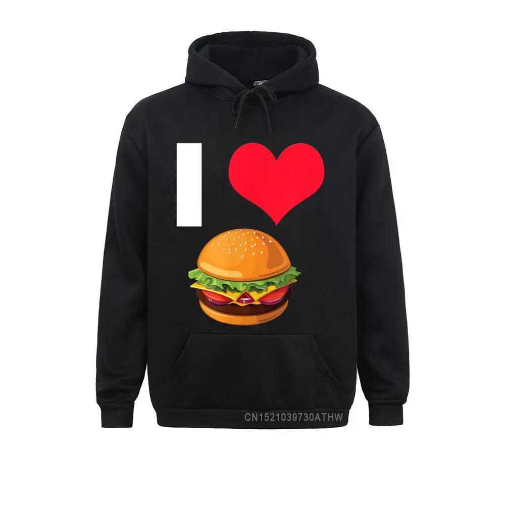 Unique I Love Cheeseburgers Funny Fast Food Lover Foodie Meat Eater Autumn Hoodies Designer Men Sweatshirts