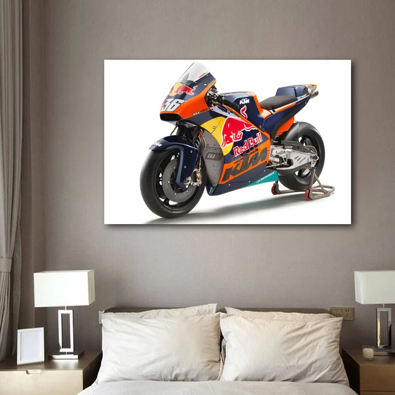 Superbike RC16 Sport Racing Bike Motorcycle Wallpaper Wall Art Posters and Prints Modern Canvas Painting for Home Decor