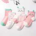Calcetines de Gato Naranja