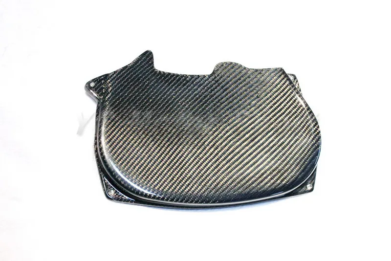 Car Accessories Carbon Fiber Cam Gear Belt Cover Fit For 1996-2005 EVO 4 5 6 7 8 4G63 CT9A Engine Cam Cover