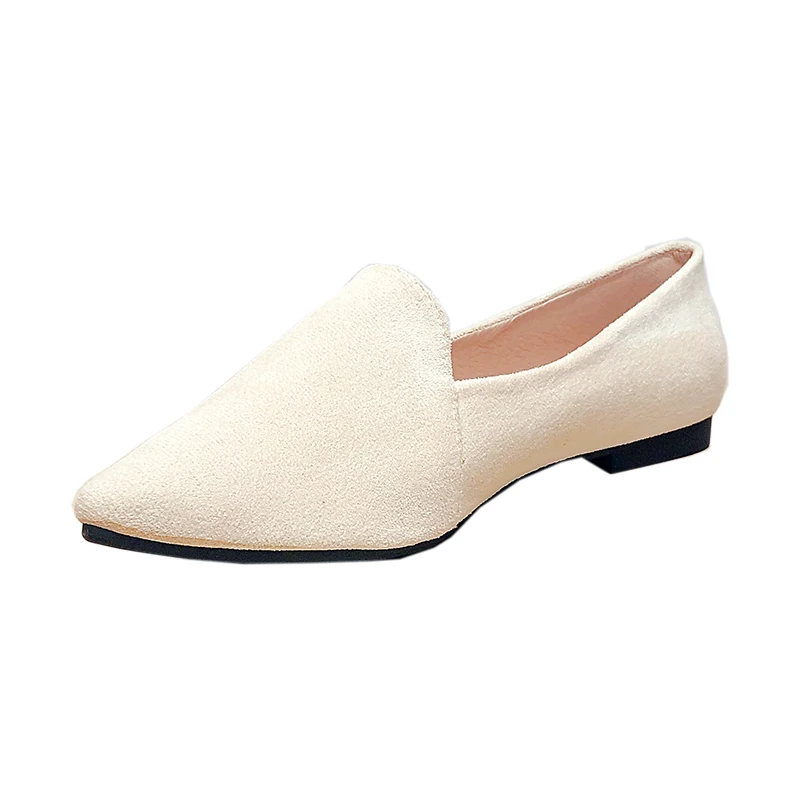 Women Flats Pointed Toe Solid Color Black Flats for Women Dressy Comfort Foldable Flats for Women Leopard Brown Flat Heel Shoes