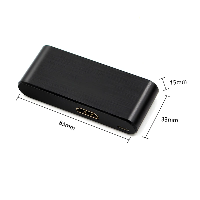 HDMI-compatible to VGAHDMI-compatible Splitter with 3.5mm Audio Converter Support Dual Display for Projector HDTV  VGA Adapter