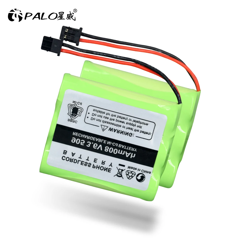 Сменный аккумулятор для телефона, никель-кадмиевый аккумулятор для BT-905 KX-A36, P-P501, B300, AE-255, 800 мАч, 3,6 В, ATT-3AAB BT-800