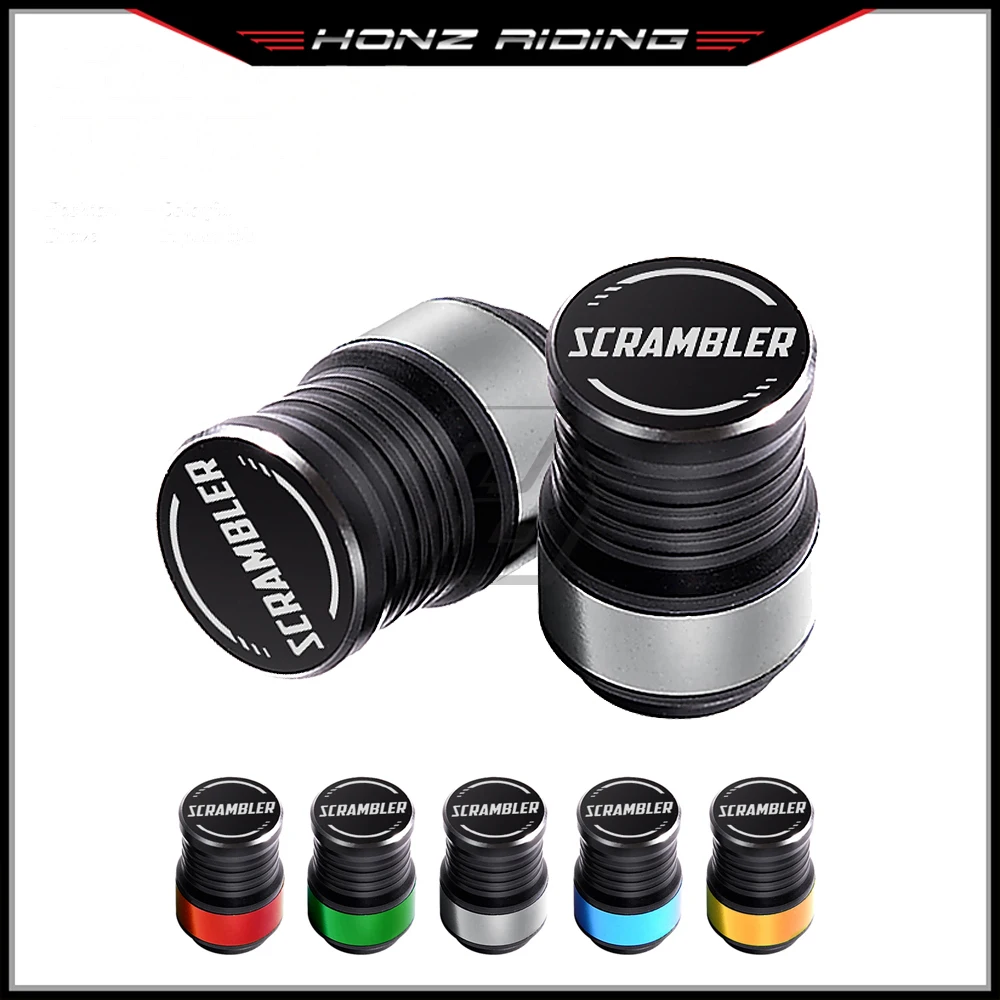 

For Triumph Ducati Street Scrambler 1200 Motorbike Motorcycle Accessories Wheel Tire Valve Caps