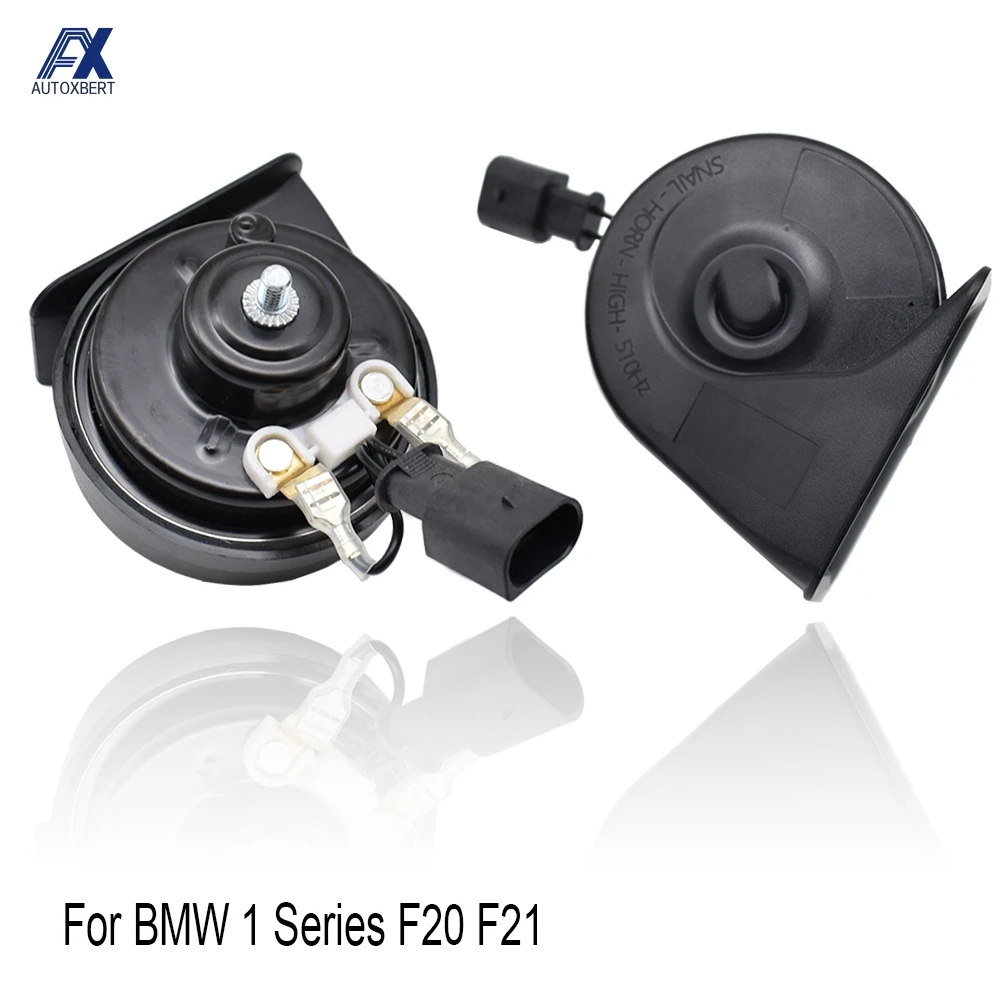 Klakson samochodowy 12V 110-125db typu ślimak do BMW serii 1 F20 F21 2011-2019 Głośny wodoodporny klakson samochodowy 410/510Hz o wysokim niskim skoku