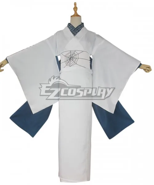 

Older Sister Spider Demon White Kimono Outfit Halloween Party Adult Kimono Christmas Carnival Party Cosplay Costume E001