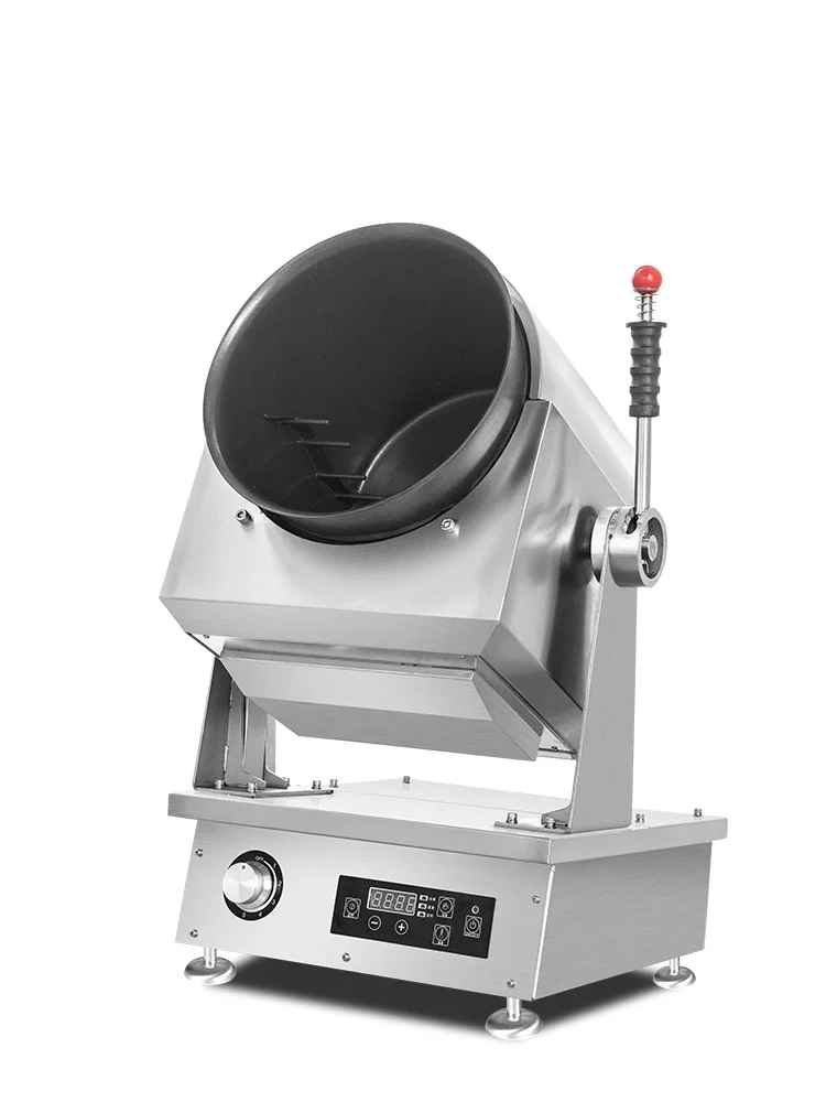 Коммерческая газовая кулинарная машина, коммерческая газовая мешалка, жаровня, барабан, кулинарная машина, автоматическая мультиварка, ВОК, умный робот