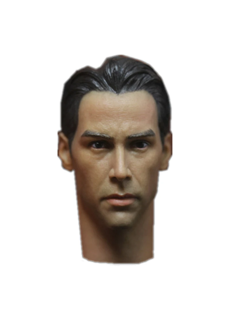 Neo Keanu Reeves-男性モデルのフィギュア,長い首の彫刻,PVC,12インチ,スケール1:6