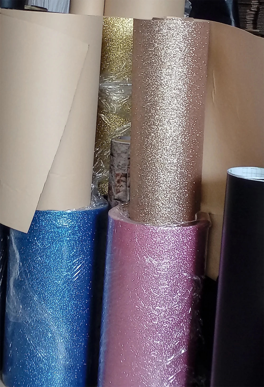 Self Adhesive Glitter Wallpaper Rolls For Walls Bling Peel and Stick Roll Decor Craft Fabric Wedding