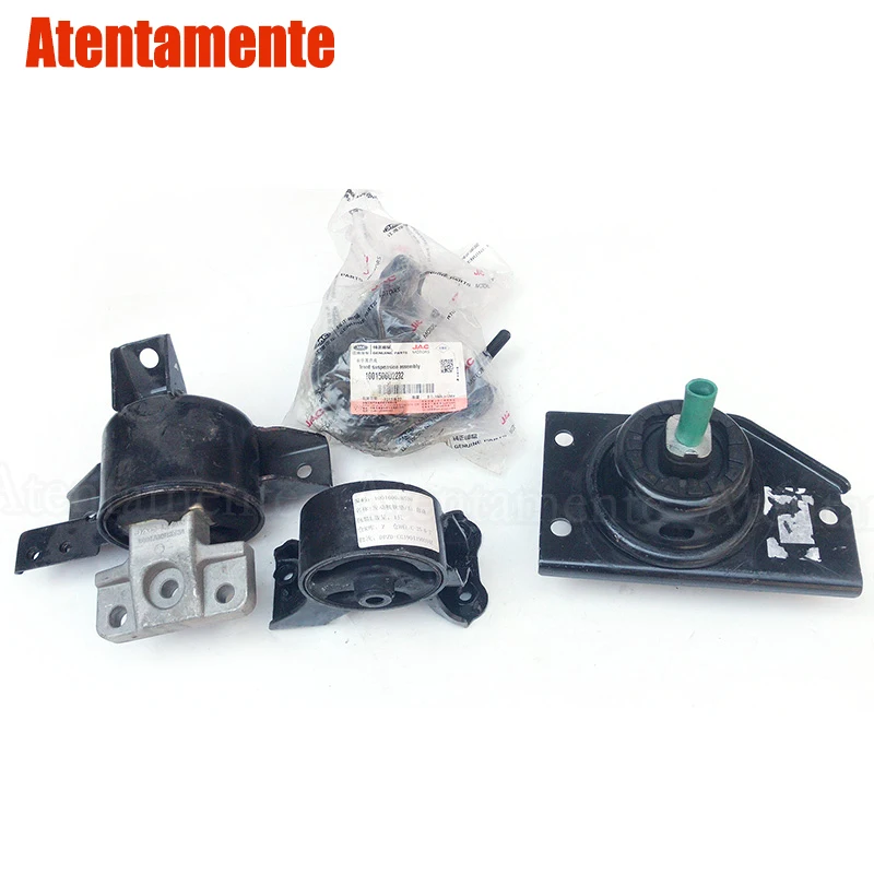 Suitable for Jianghuai Ruifeng S3 engine foot pad Heyue A30 front and rear suspension cushioned gearbox bracket