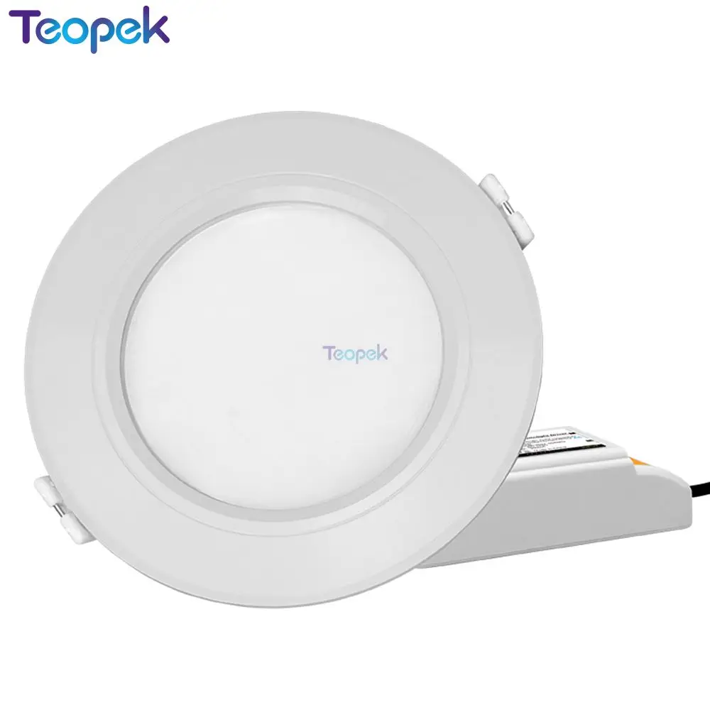 MiBoxer 6W RGB + CCT LED Downlight Dimmable With Driver FUT068 Recessed Led Panel Lights 2.4G Remote WIFI APP Control