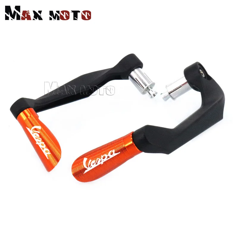 لفيسبا 160GS 180SS 150 VBA-T4 50-125/PV/ET3/PK/S/XL دراجة نارية CNC المقود القبضات الحرس دواسة فرامل عتلات الحرس حامي #5