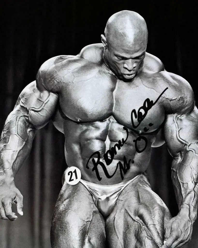 

Ronnie "Big Ron" Coleman Signed Art Silk Poster Print 24x36inch