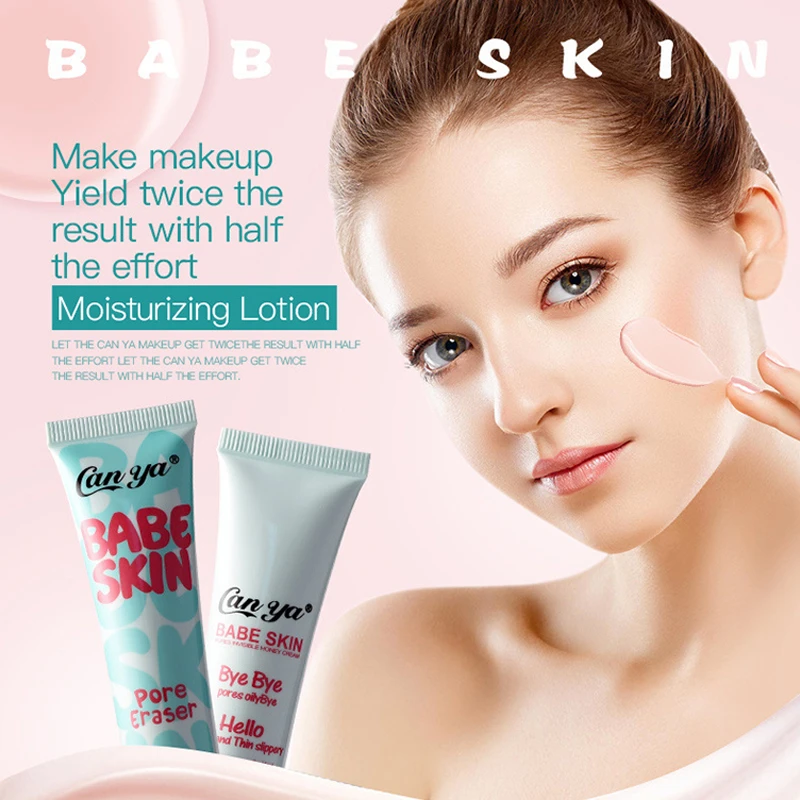 Base facial primer maquiagem base fosca compõem poros invisível óleo-controle creme facial iluminar primer cosméticos t0750