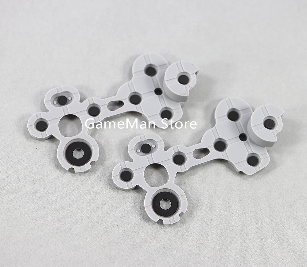 60 Stück Konsolen-D-Pad-Gummiknöpfe für Xbox S X XSX XSS Original grauer Silikon-Leitgummi für Xbox Series S X Controller