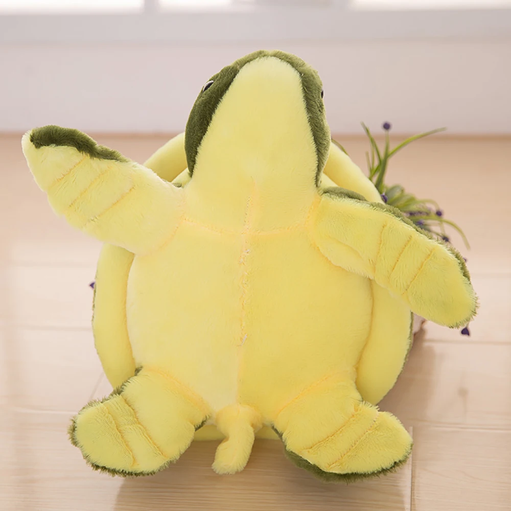 Peluche de tortue mignonne de 23cm, Animal en peluche pour enfant garçon et fille, cadeau d'anniversaire ou de noël, décoration de la maison, WJ273