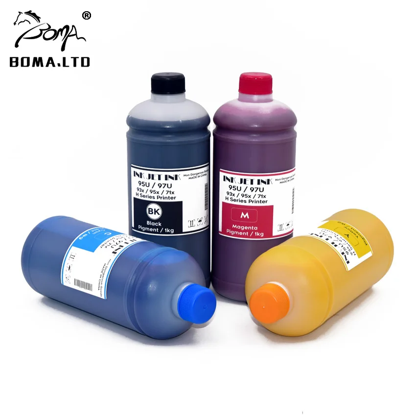 BOMA.LTD High Qualuty 7510 7512 7612 7610 Pigment ink For HP Cartridge Ink For HP OfficeJet 7110 6700 6600 6100 Printer