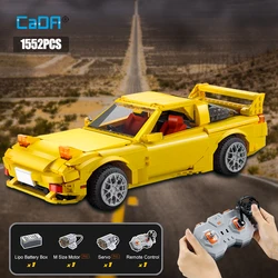 Cada 1655 pcs City RC/non-RC Drift Racing Car MOC Bricks Remote Control Sports Car Building Blocks Toys for Kids