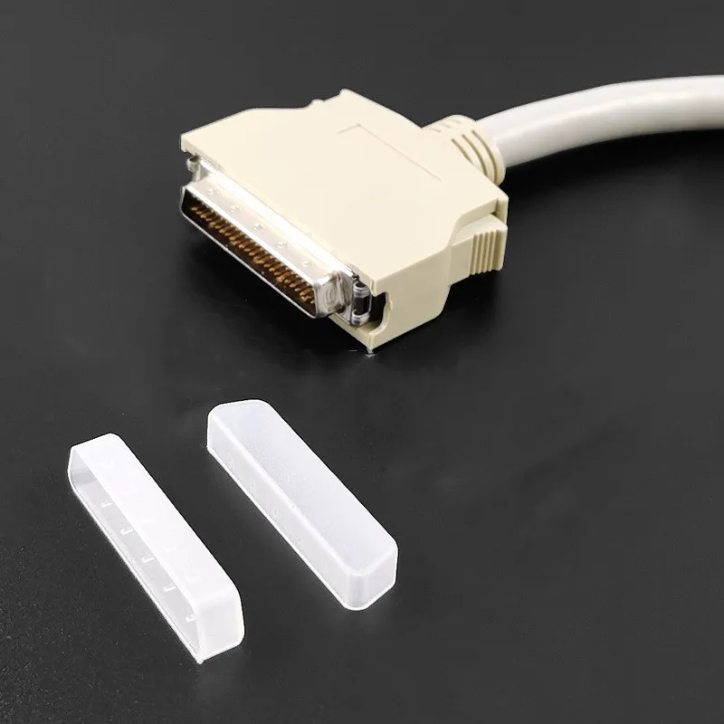 SCSI50PIN Dust cover,HPDB50P Male dust cover, protective sleeve, environmental protection PE   ,connector dust cover