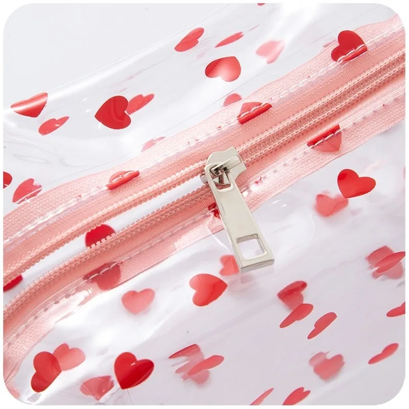 Персиковый карандаш с цветочным рисунком