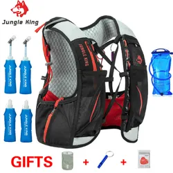 Jungle King CY2018 New 5L Marathon Hydration Vest Pack for 1.5L Water Bag Women Men Bag Cycling Hiking Bag Outdoor Sport Running