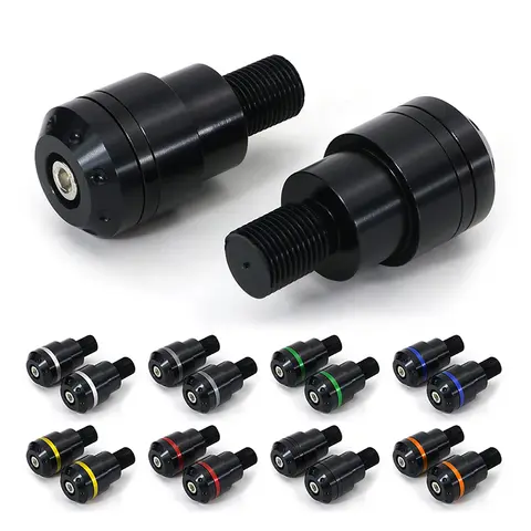 YAMAHA FZR600 FZR 1000 YZF600R 750R YZF-R125 FZ6R TDM 850 मोटरसाइकिल हैंडलबार ग्रिप्स कैप कवर प्लग हैंडल ग्रिप्स एंड के लिए फिट 10 best sales यामाहा FZR 1000 - №9