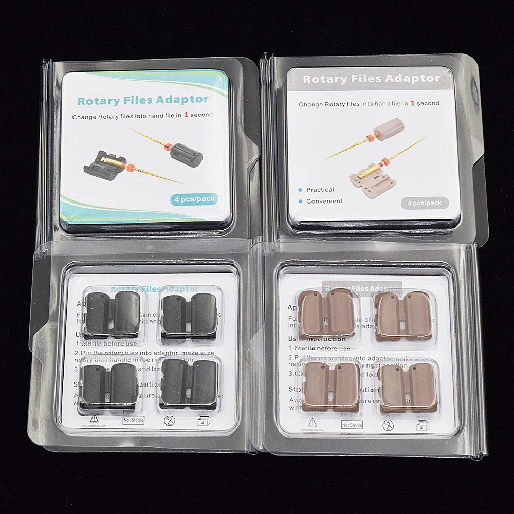 

2 Packs Dental Instrument Rotary Files Adaptor change Rotary Files Files into hand flie Practical Dentist Material