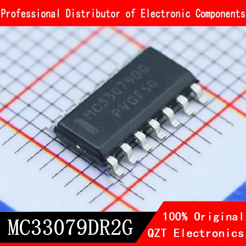 

5pcs MC33079DR2G SOP14 MC33079 SOP MC33079D MC33079DG SOP-14 new and original IC