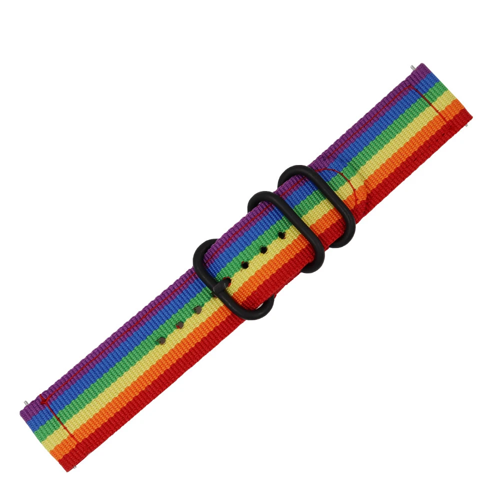 삼성 갤럭시용 손목 밴드, 20mm 22mm 42mm 46mm 액티브 2 워치밴드 스트랩 교체 밴드, 시계 팔찌, 화웨이 시계 벨트