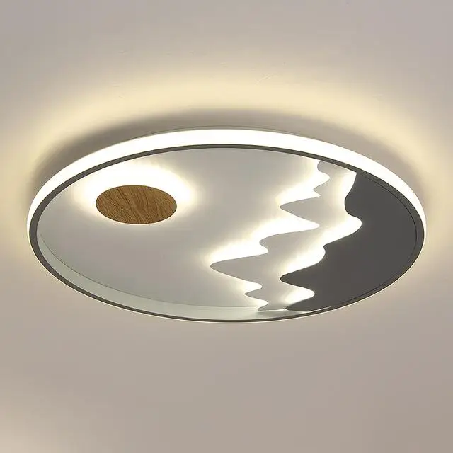 

Креативный светодиодный потолочный светильник в скандинавском стиле, современный минималистичный круглый светильник для гостиной, столовой, спальни, отеля, ресторана