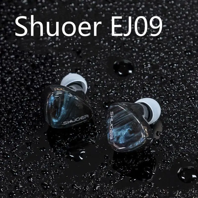 

Shuoer EJ09 4EST+4BA+DD Sinion Knowles Hybrid Hifi Music Monitor Balanced Audiphile Musician 0.78mm 2Pin Earphones Earbuds IEMs