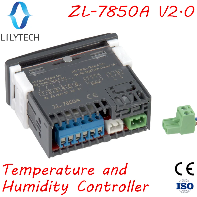 ZL-7850A, Incubator, Multifunctional Automatic Incubator, Humidity Temperature Controller, Hygrostat Thermostat, lilytech