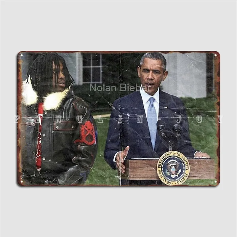 Sosa X Barak Poster Metal Plaque Wall Mural Wall Funny Poster Tin Sign Posters