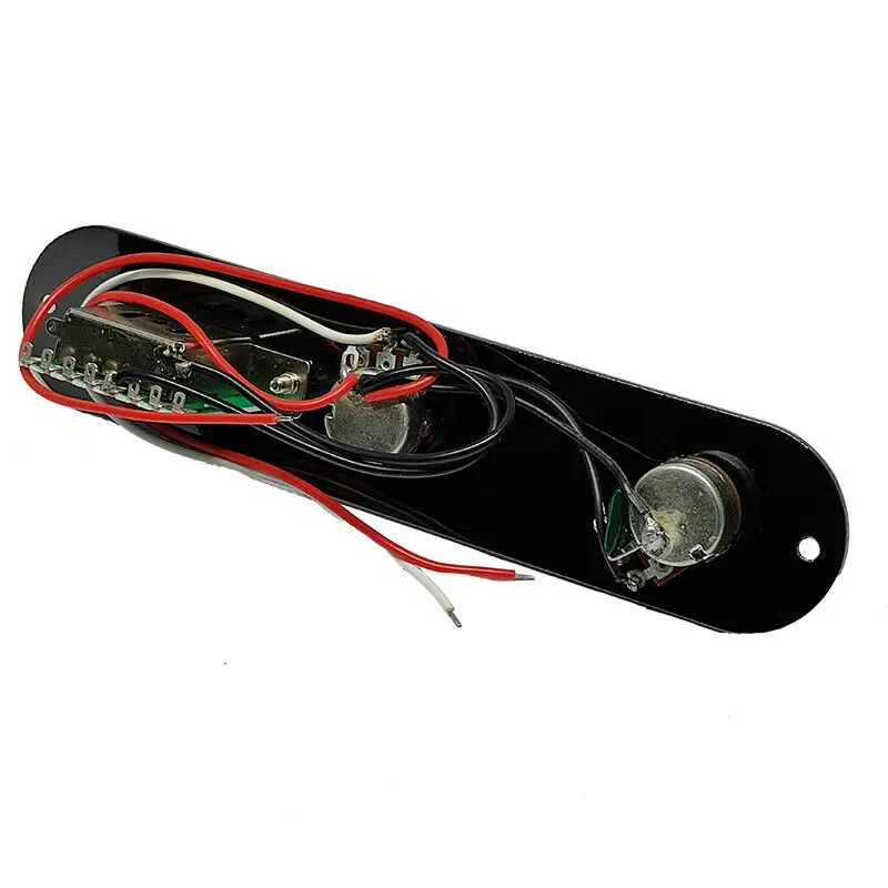 A liga de zinco da guitarra elétrica de Tele prende a placa de controle com peças sobresselentes da substituição do botão do interruptor 3-Way