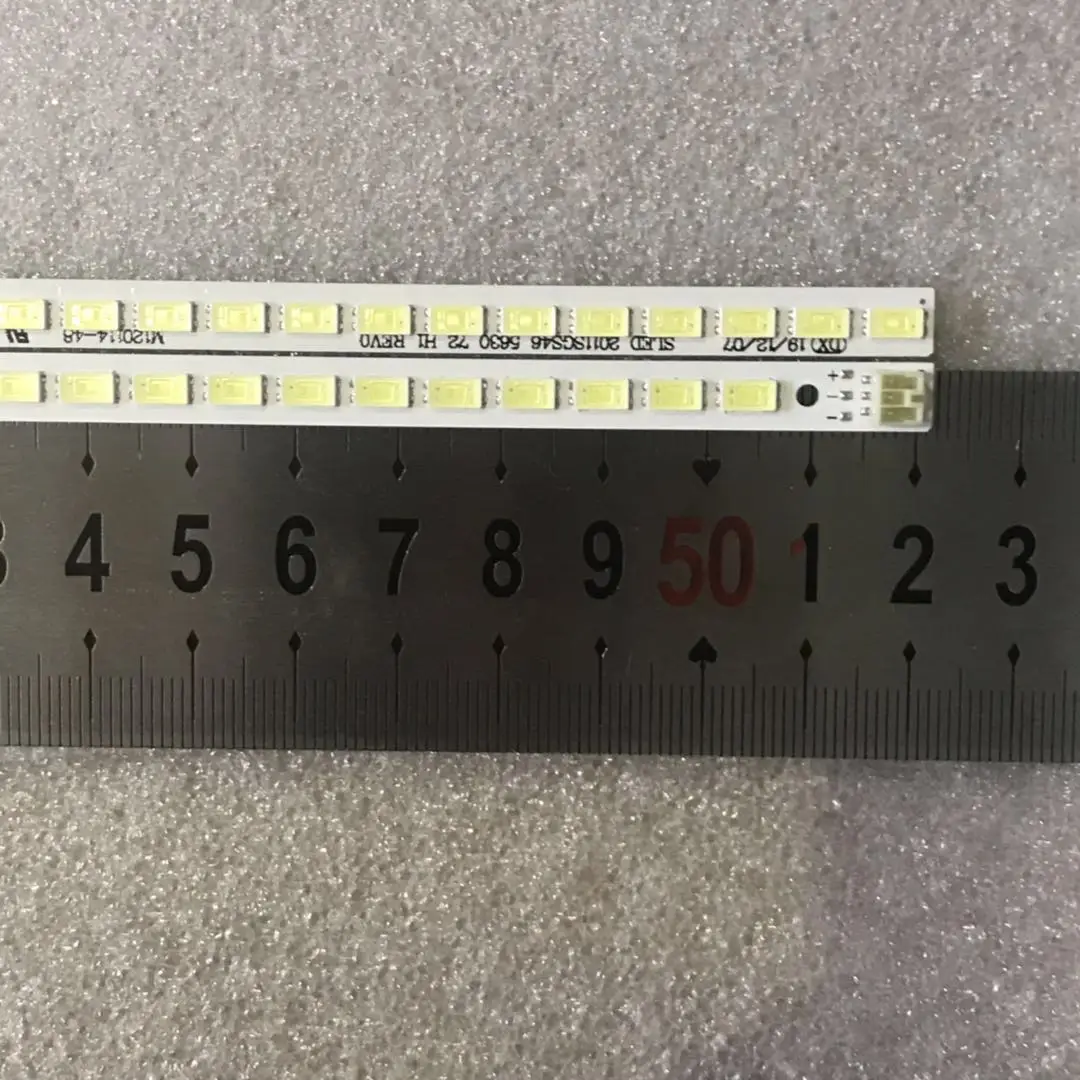 2 pezzi/set 72LED 506mm striscia LED SLED 2011SGS46 R L 5630 72 per TV 46 pollici 46WD100C 46-DOWN LJ64-03236A