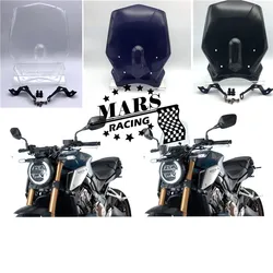 Motorcycle Cafe Motor Windshield WindScreen Deflector Visor Viser For HONDA CB1000R NEO Sports Cafe CB 1000 R 2018 CB-1000R 18'