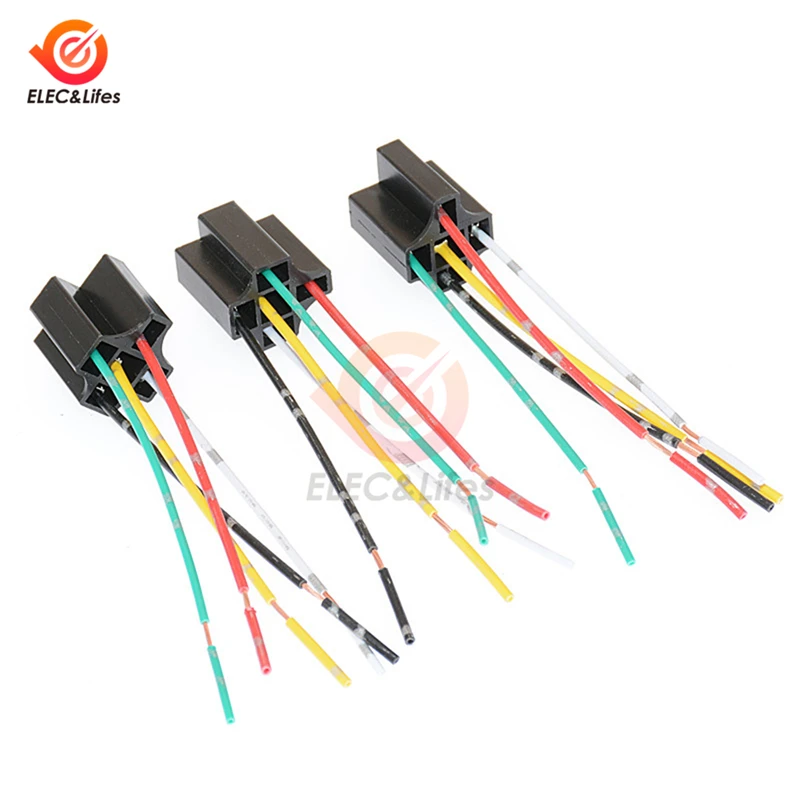 1Set Wasserdichte Automotive Relais Sockel DC 12V 24V 5Pin 80A 100A Auto Relais Mit SPDT Auto Relais control Schalter Mit Relais Sockel