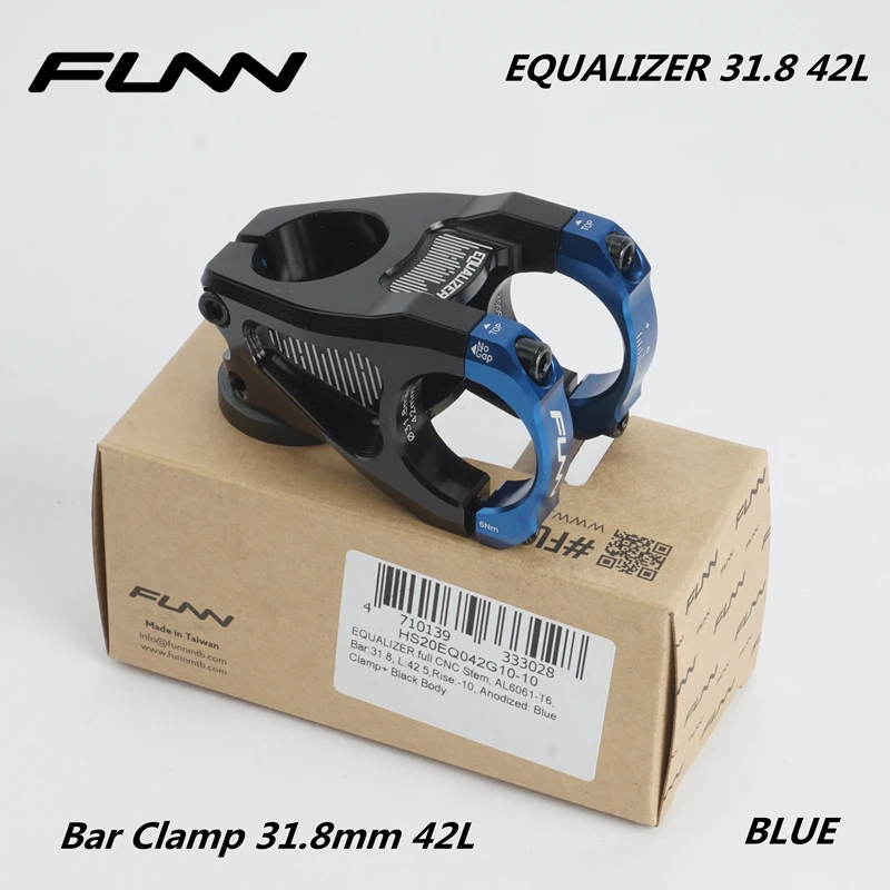 FUNN EQUALIZER STEM (42mm/±10°)新品 FUNN EQUALIZER MTB Mountain Bike Full CNC ENDURO AM -10 Degree