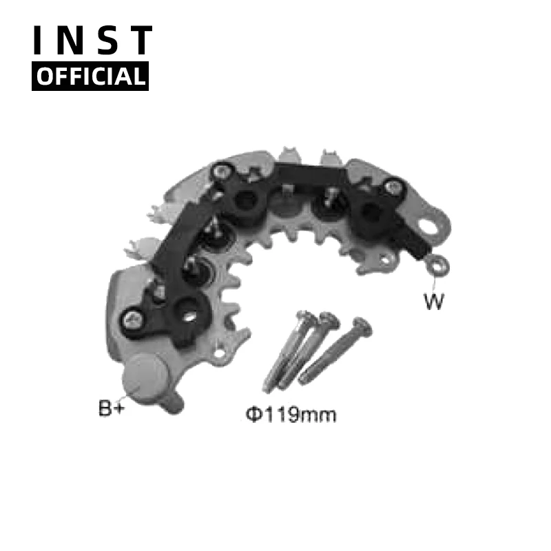 Alternateur générateurs pont redresseur pour HI11306 L1110G4320 L1110G6320 L1125G2320 RH35 RVH025 AEH9773UT 84252700